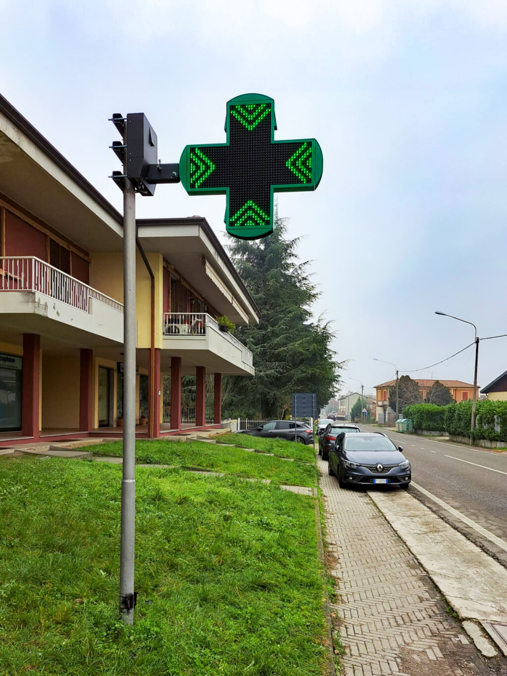 Croce a LED COMBO: Farmacia Capitelli